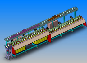 Manual Assembly Conveyor with Lift-and-Tilt Motion