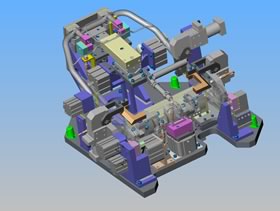 Auto Seat Frame robotic Weld Fixture B