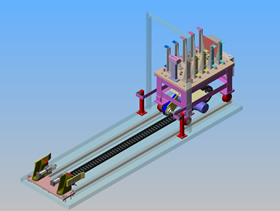 Robotic Cell Magazine Load Cart